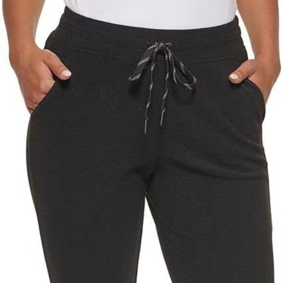 New Marc New York Jogger Women's Size M Black Soft Comfortable Ribbed Fabric - Picture 2 of 14